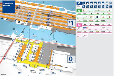 plattegrond amsterdam centraal station.